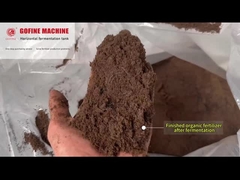 معدات التخمير الهوائي للسماد السدادي للنفايات العضوية