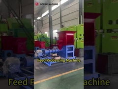 خط صناعة الغذاء السمكية العائم ذو الأداء العالي 5000kg/ساعة