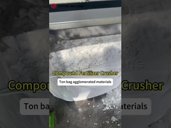 محطم الصناعات الصناعية المقاوم للتآكل للمواد الكيميائية والغذائية