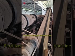 نظام طلاء الأسمدة المتينة سماد مركب حبيبات اليوريا آلة الطلاء