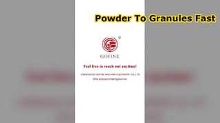 1 طن في الساعة معدات تكوير الأسمدة مسحوق الحبيبات بمحرك 11 كيلو واط ومخفض 350