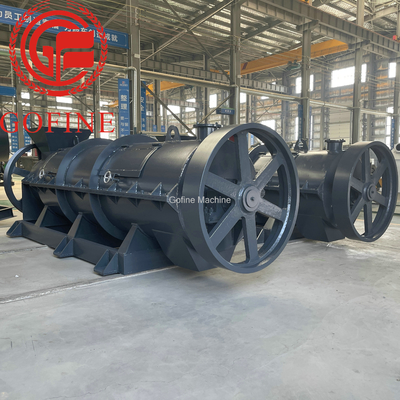 3-5 T / H خط إنتاج محبب طبل دوار لسماد الدجاج