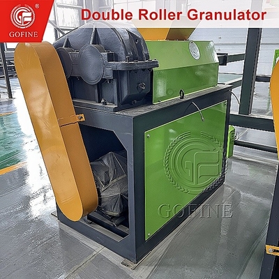 1-2T/H القدرة على إنتاج حبيبات الأسمدة مزدوجة الألواح مع 300x150mm الألواح