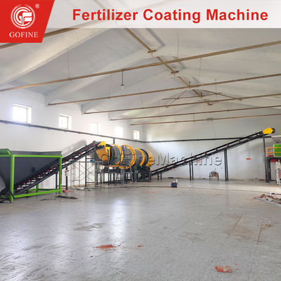 خط طلاء الأسمدة الآلي بالكامل 3-6 طن في الساعة