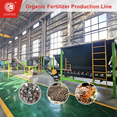 India Molasses Residue Organic Composting Fertilizer Production Line