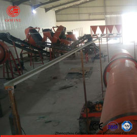 1-2T / H NPK مجمع خط إنتاج الأسمدة صيانة مريحة