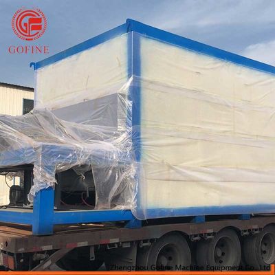 40kw 20m3 نفايات الدجاج آلة سماد سماد